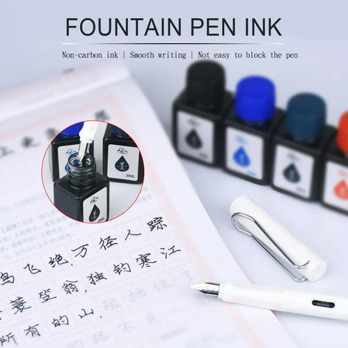 20ml Fountain Pen Ink Bottle | Calligraphy & Writing Ink Fountain Pen Ink Oasis Select