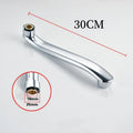 Stainless Steel Sink Faucet Pipe In-wall Water Outlet Elbow S-bend Extension Tube Bathroom Kitchen Faucet Leaking Repair Parts Oasis Select 30CM