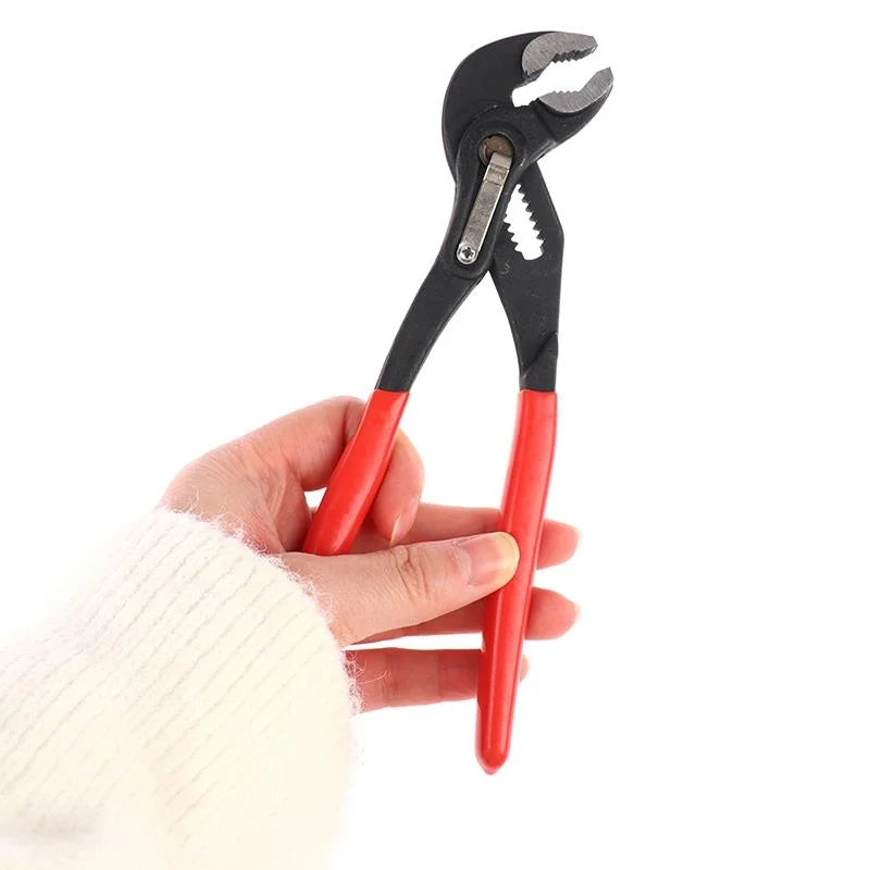 7/10/12 Inch Water Pump Pliers Quick-Release Plumbing Pliers Pipe Wrench Adjustable Water Pipe Clamp Pliers Household Hand Tools Oasis Select