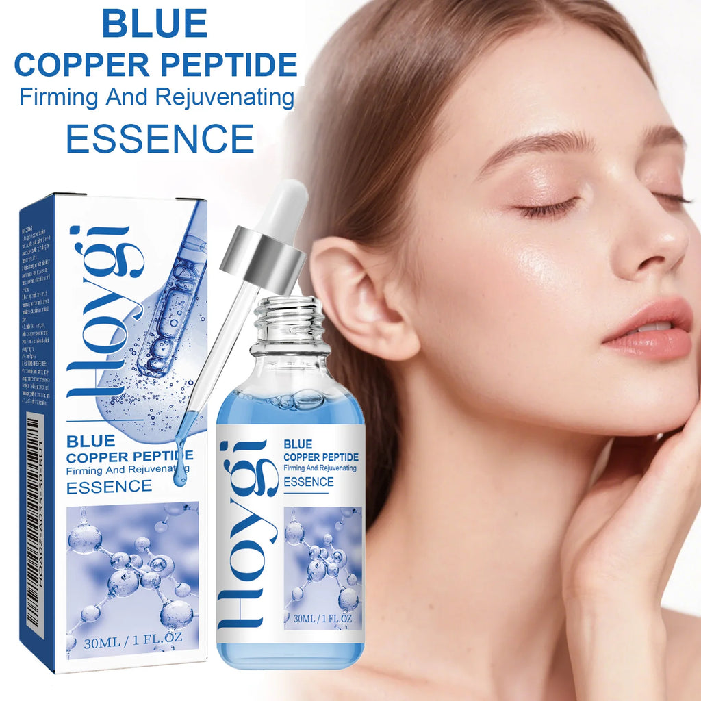 Hoygi Blue Copper Peptide Firming Face Serum 30ml Face Serum Oasis Select