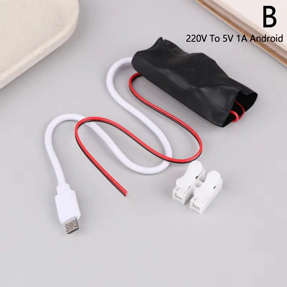 Special Power Transformer Household AC 220V To DC 5V 1A 2A WiFi Monitoring Adapter TYPEC USB Power Dupply Power Supply Oasis Select