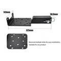 Winch hitch bracket universal receiver trailer bar ATVUTV truck mounting plate winch fixing Oasis Select Style1