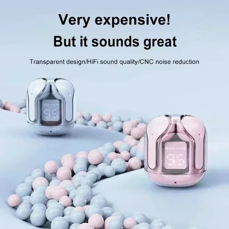 Wireless Mini Earbuds LED Power Digital Display TWS Headset Stereo Sound Bluetooth-compatible 5.3 For All Smartphones Oasis Select