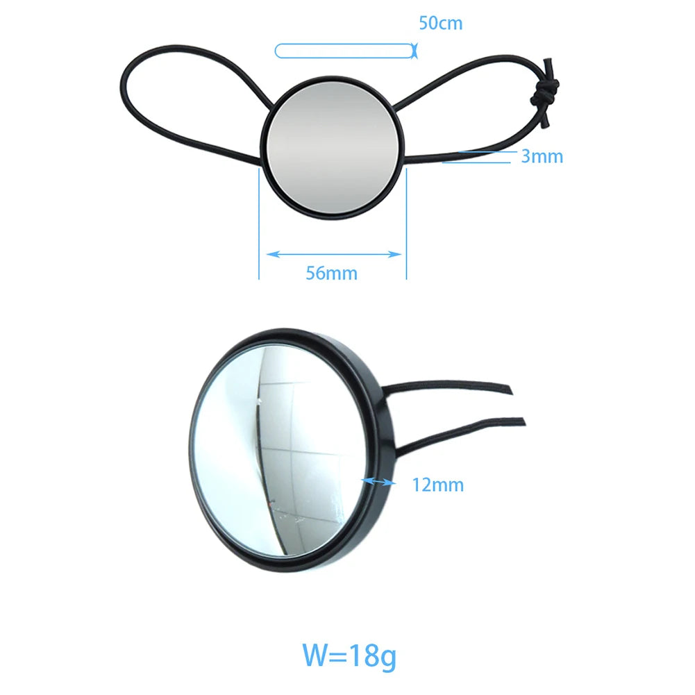 Diving Rearview Mirror With Lanyard Diving Rearview Mirror Scuba Diving Wrist Mirror Adjustable Strap Safety Equipment Colorful Oasis Select