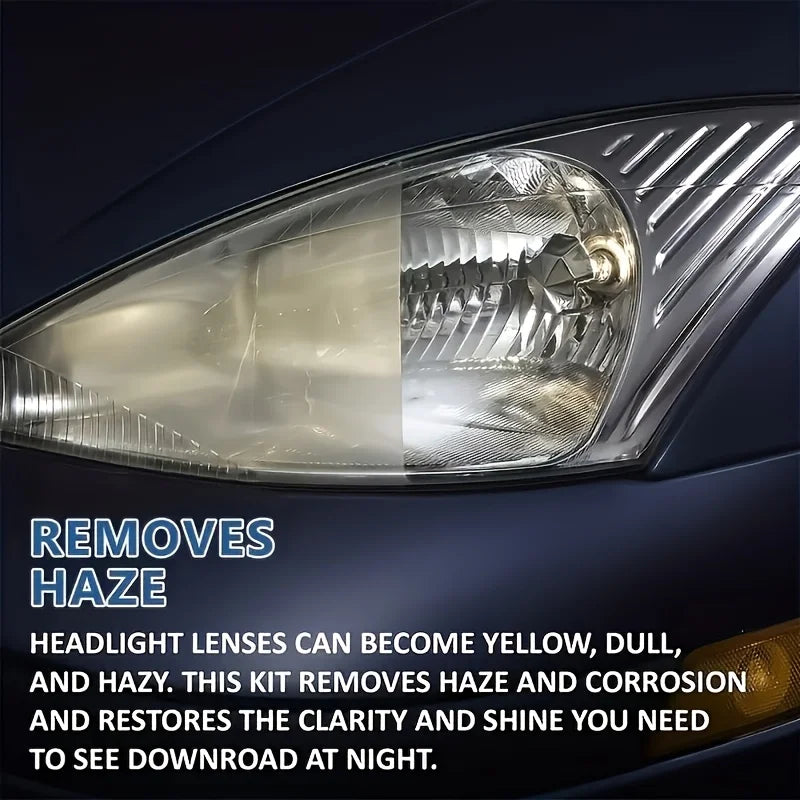 Car Headlight Restoration Kit – Crystal Coating & Clarity