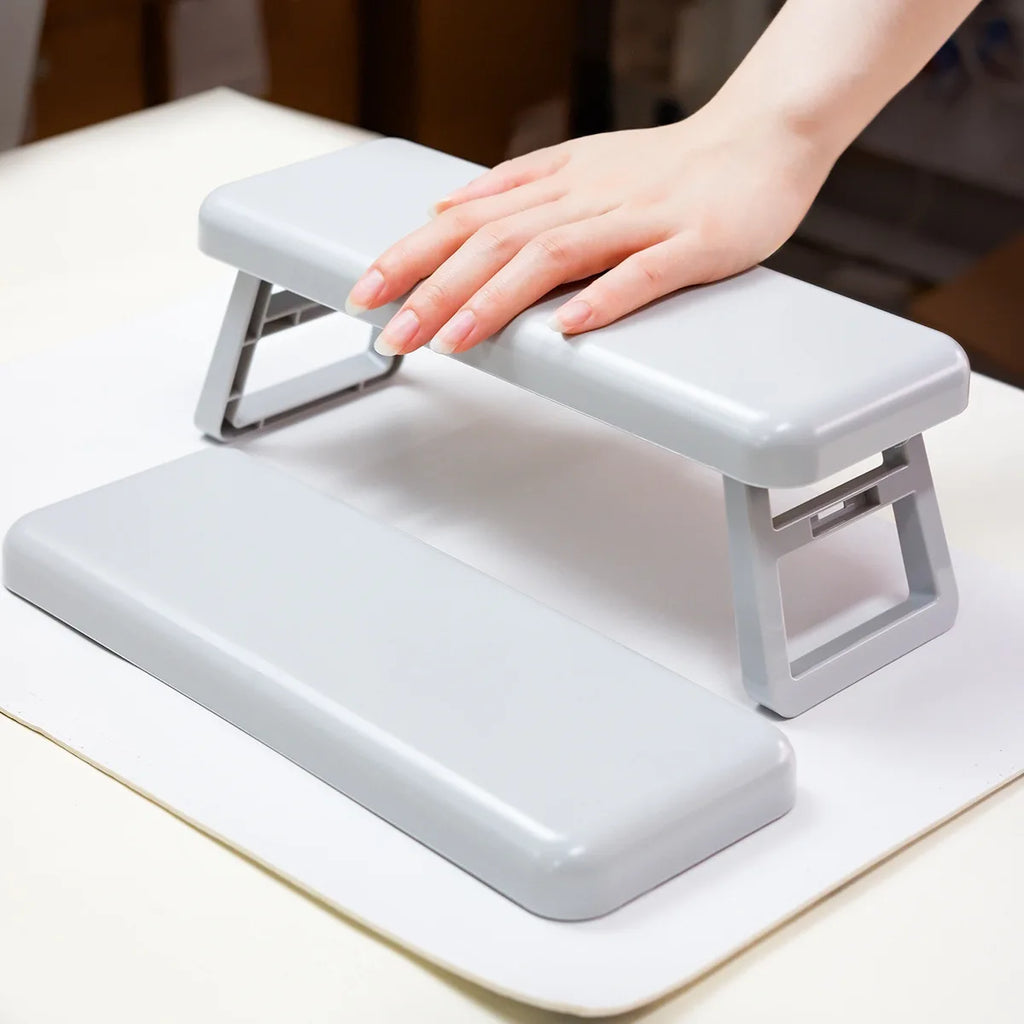 Foldable Manicure Arm Rest Stand Soft Sponge Cushion Pillow Holder Multifunctional Table Desk Support Mat Essential PracticeTool Oasis Select