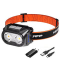 Smart Motion Sensor LED Headlamp USB Rechargeable Headlight Super Bright Waterproof Head Lamp Induction Head Flashlight Oasis Select package B