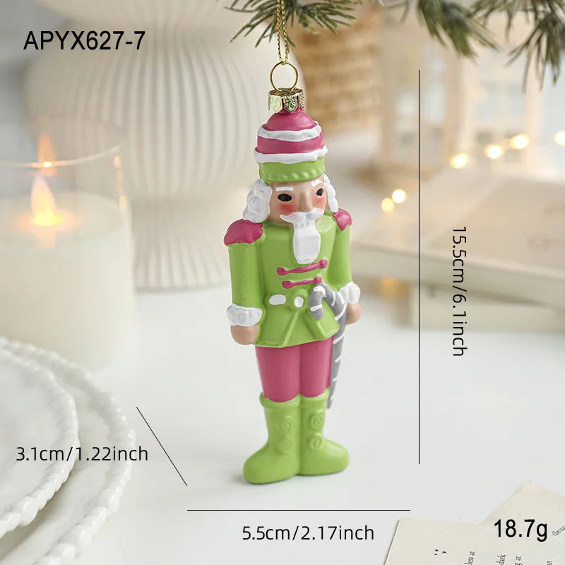 Soldier Nutcracker Christmas Tree Ornament | 15cm Hanging