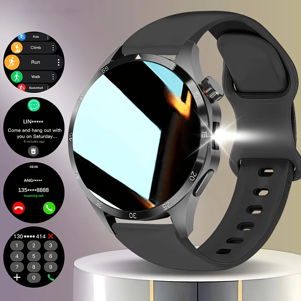 ERUN Smartwatch 1.5" Touchscreen, Fitness Tracker & Earphones