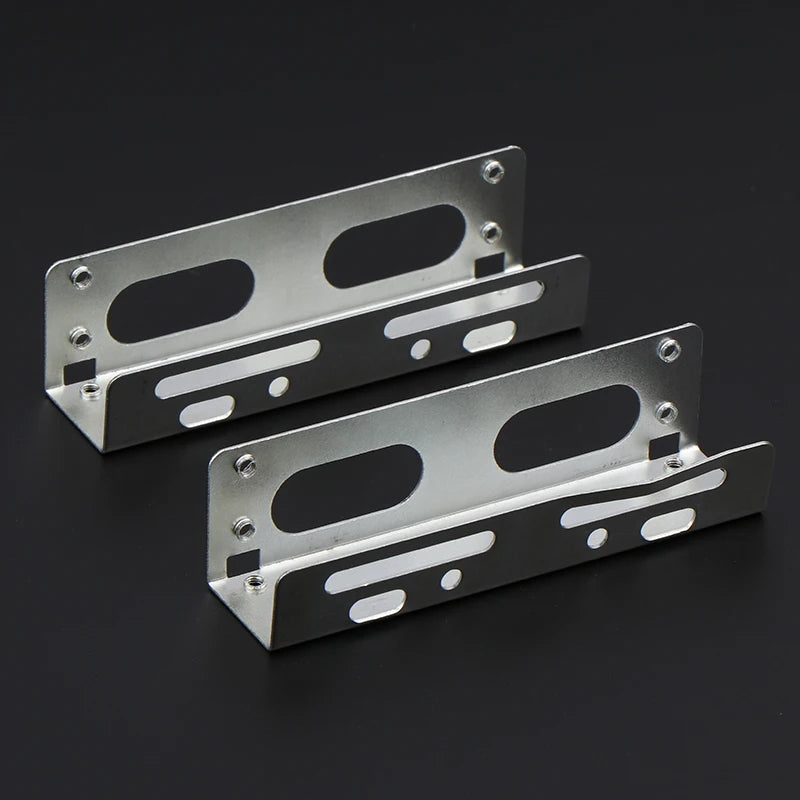 2PCS 3.5 To 5.25 Optical Drive Expansion Holder Hard Drive Rack Bracket Caddy Bay For SSD M.2 HDD Desktop Hard Drive Bracket Oasis Select