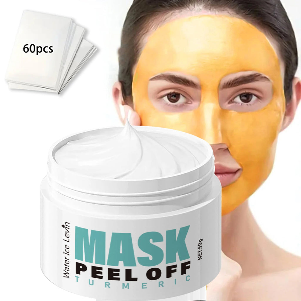 Vitamin C & Turmeric Peel-Off Mask – Brighten & Hydrate Peel-Off Face Mask Oasis Select