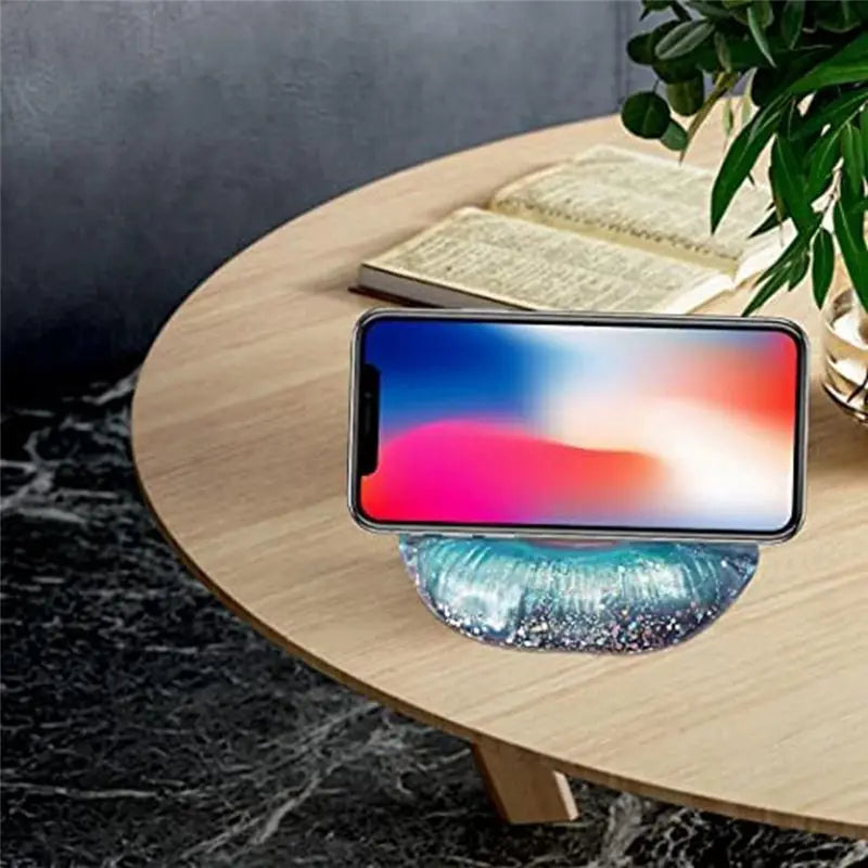 LIKE WISH 3 PCS 3D Phone Holder Phone Stand Molds Resin Art Molds Ornament Silicone UV Epoxy Casting Molds A Oasis Select