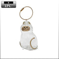 Cat Hair Keepsake Keychain | Pet Fur Storage Pendant Gift