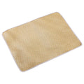Summer Cooling Gel Pad for Dogs Cats Non Slip Pet Mat Heat Relief Washable Bamboo Bedding Indoor Outdoor Use Oasis Select Orange L
