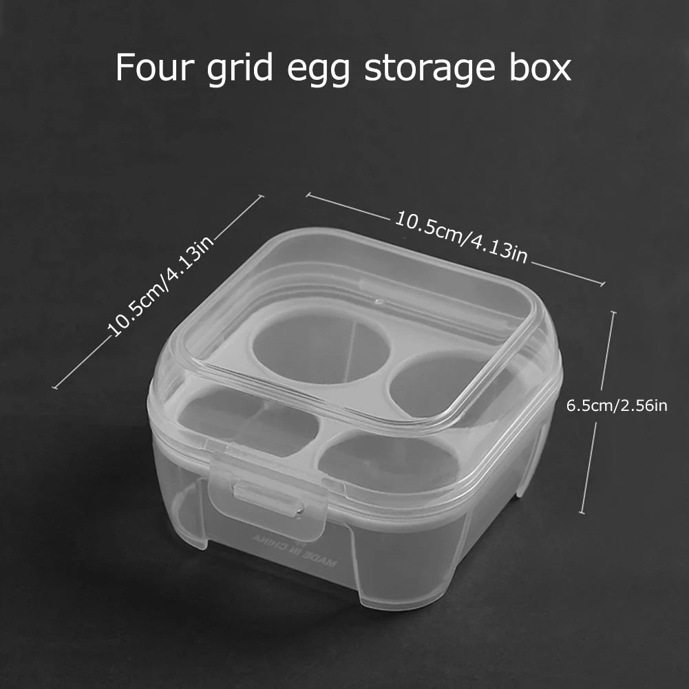 Shockproof Egg Storage Box 3/4/8 Grid | Camping & Kitchen