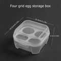 Shockproof Egg Storage Box 3/4/8 Grid | Camping & Kitchen