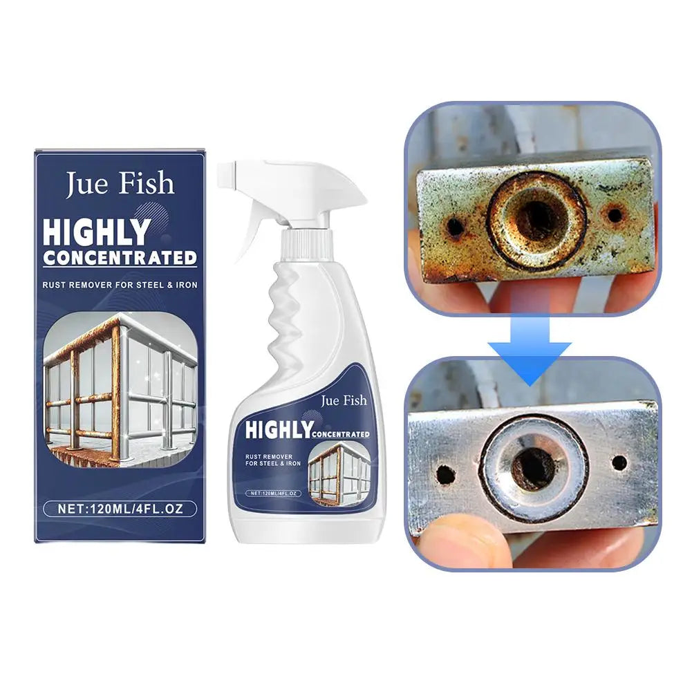 Multi-purpose Heavy-Duty Metal Rust Remover Rust Inhibitor Derusting Spray Powerful Metal Rust Remover Car Maintenance Oasis Select