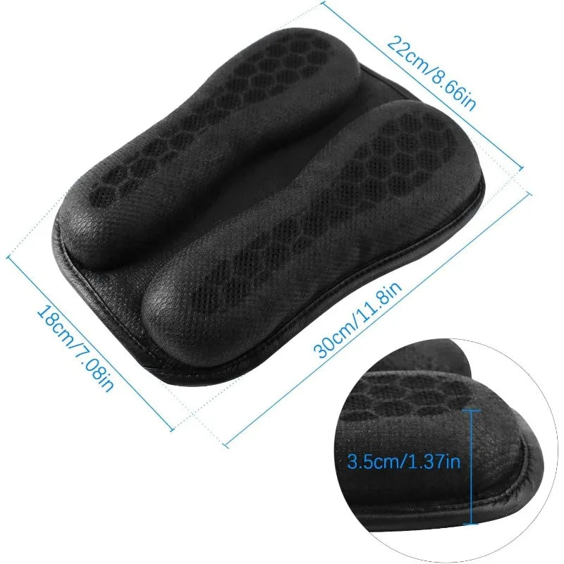 Motorcycle Seat Cushion 3D Honeycomb Anti-slip Motorcycle Gel Seat Cushion Moto Pressure Relief Ride Seat Pad Moto Accessories Oasis Select