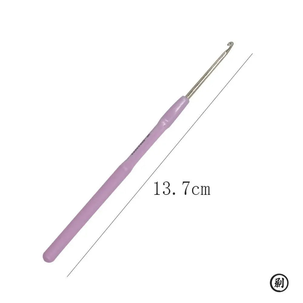 3pcs Crochet Hooks Plastics Handle Knitting Needles for Yarn DIY Craft Nice Gift Women Knitting Tools Oasis Select