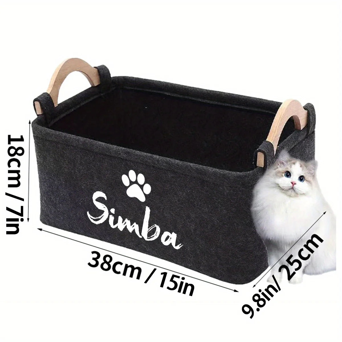 A Foldable Multifunctional Pet Toy Storage Basket Designed Specifically for Organizing Dog Toys and Clothing Oasis Select