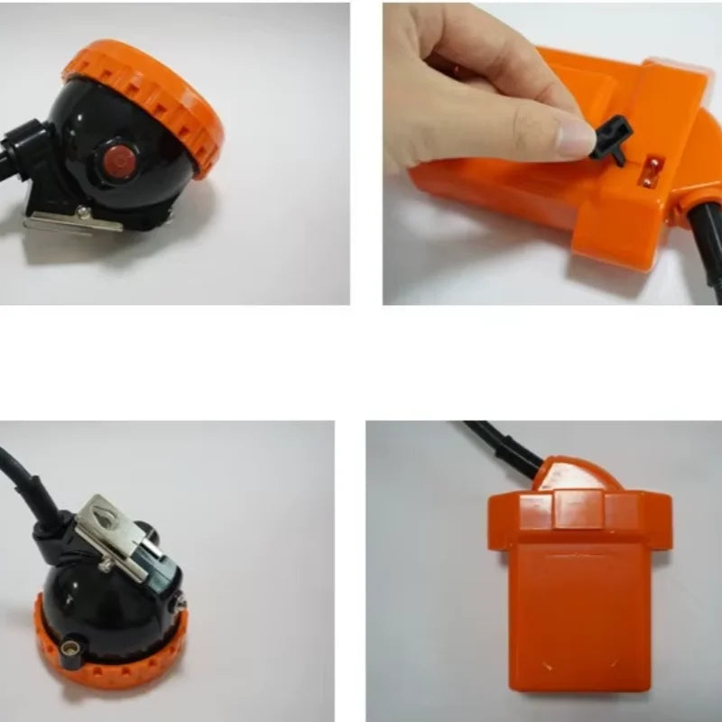 SHINEKNOT 160W LED Mining Headlamp | 7200mAh, Waterproof