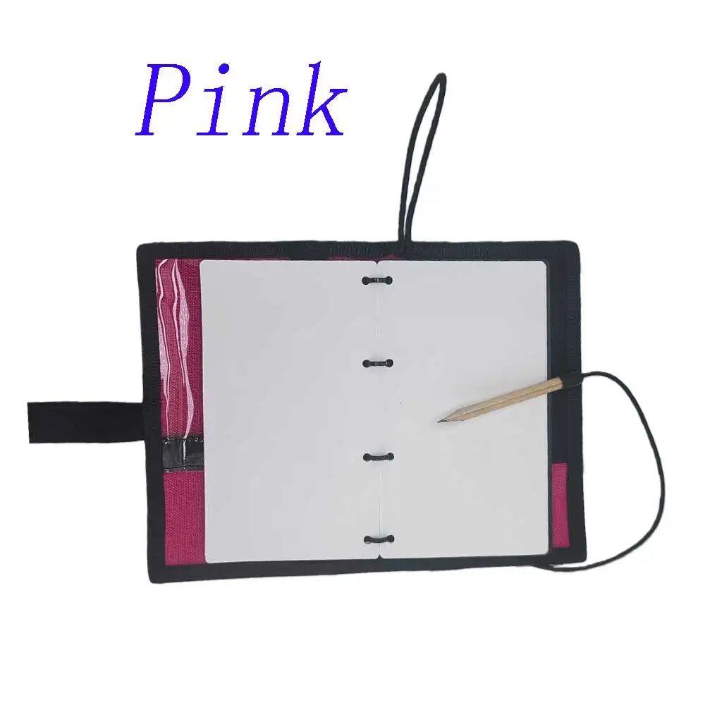 50-Page Technical Diving Erasable Notebook Waterproof Notepad for BCD Sidemount Underwater Diving Logbook Writing Slate Record Oasis Select Pink