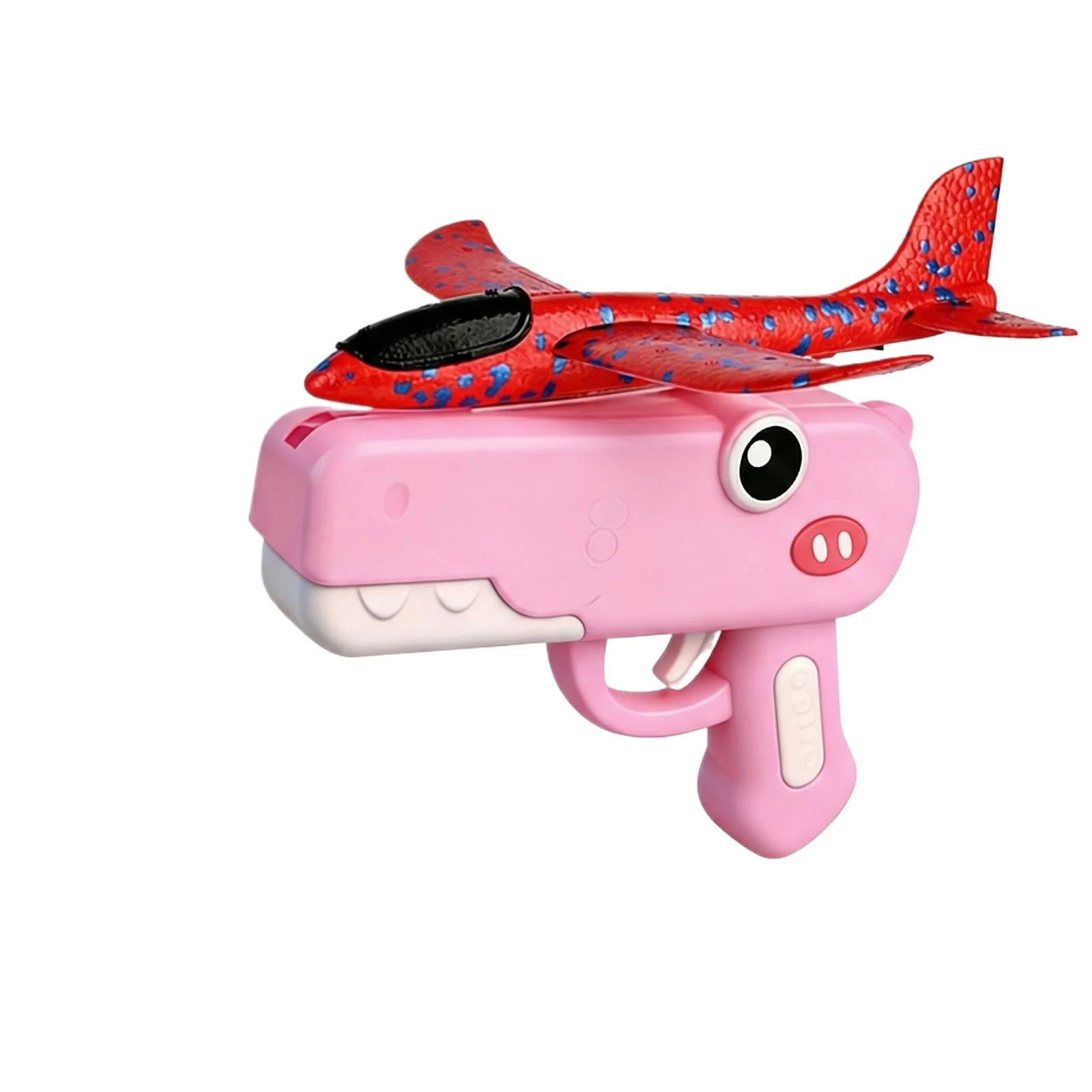 Dinosaur Foam Airplane Launcher Toy – One-Click, 3 Colors Foam Airplane Launcher Oasis Select Pink One Size