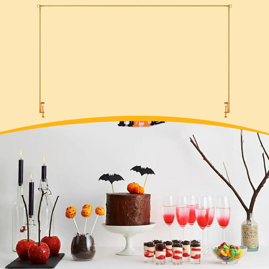 Table Arch Stand with Clamps Adjustable Over The Table Rod Stand with Clamps Dining Background Rack Balloon Arch Decorations Oasis Select