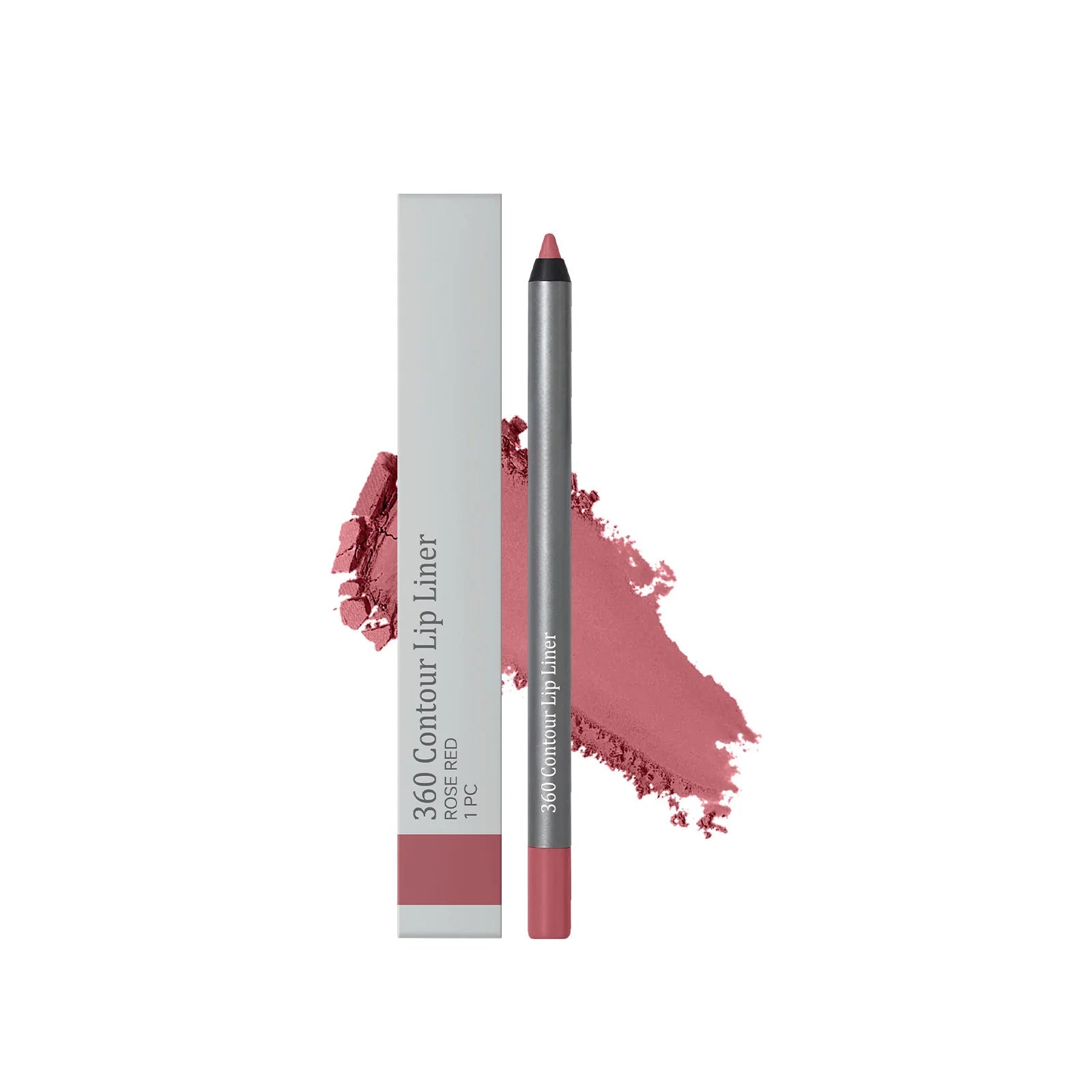 Rose Red Matte Lip Liner Pencil – Smooth, Long-Lasting Lip Liner Pencil Oasis Select Rose red