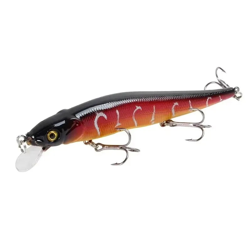1/2pcs Fishing Lure 11.5cm/14g Minnow Crankbait Wobblers 3D Eyes Perch Artificial Bait Pike Carp Bait Swim Bait Fishing Pesca Oasis Select 08