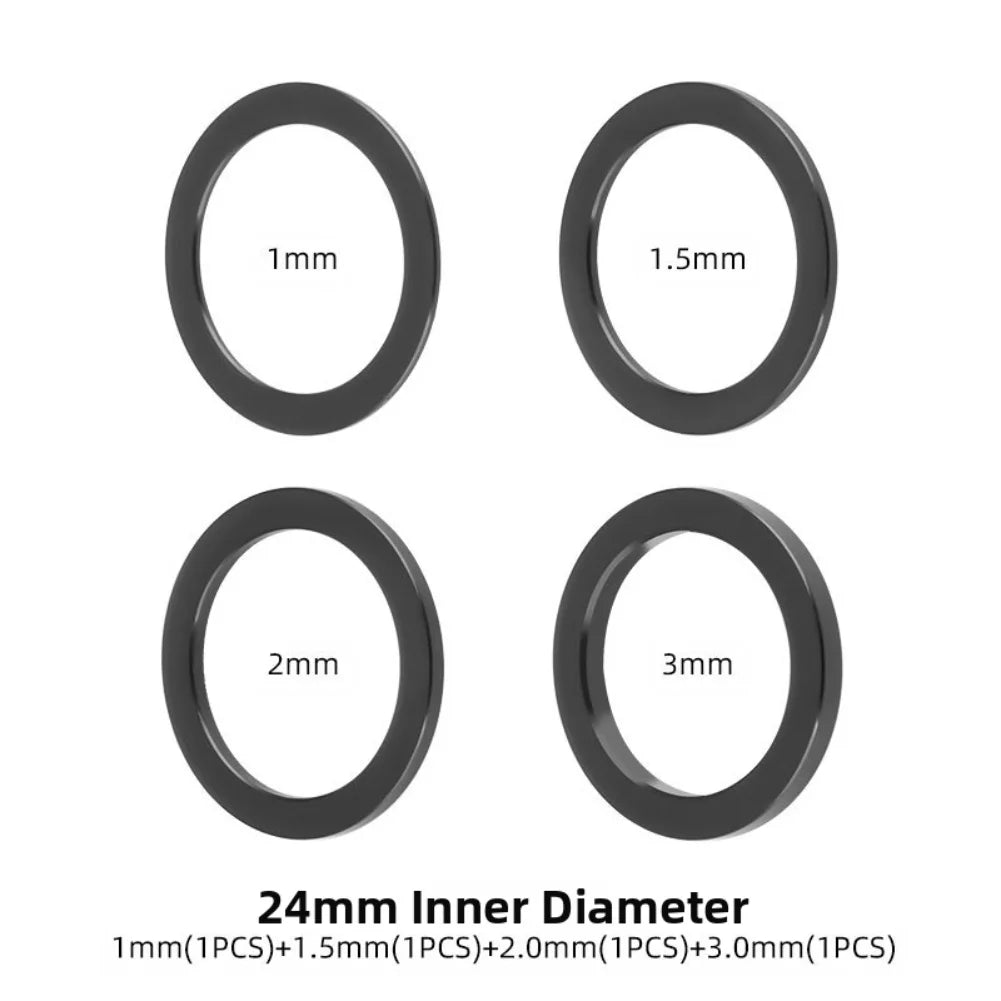 2430mm integrated hollow crankshaft washer for BB86 91 PF30 BB30 shaft aluminum alloy with precision engineering Oasis Select 24mm