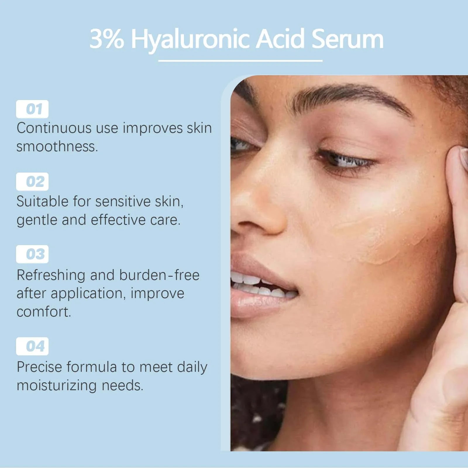 3% Hyaluronic Acid Serum – Hydrating, Brightening & Pore Shrinking Hyaluronic Acid Serum Oasis Select