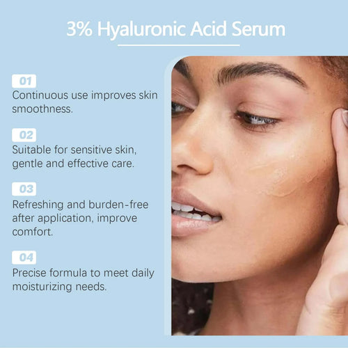 3% Hyaluronic Acid Serum – Hydrating, Brightening & Pore Shrinking Hyaluronic Acid Serum Oasis Select