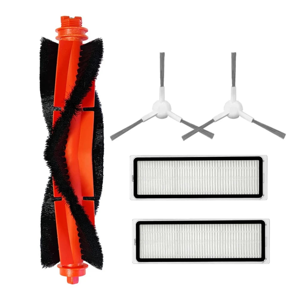 Main Side Brush Filter Kit For Xiaomi Robot Vacuum S40C E10C Cleaning Accessories Replacement Parts Oasis Select 1set