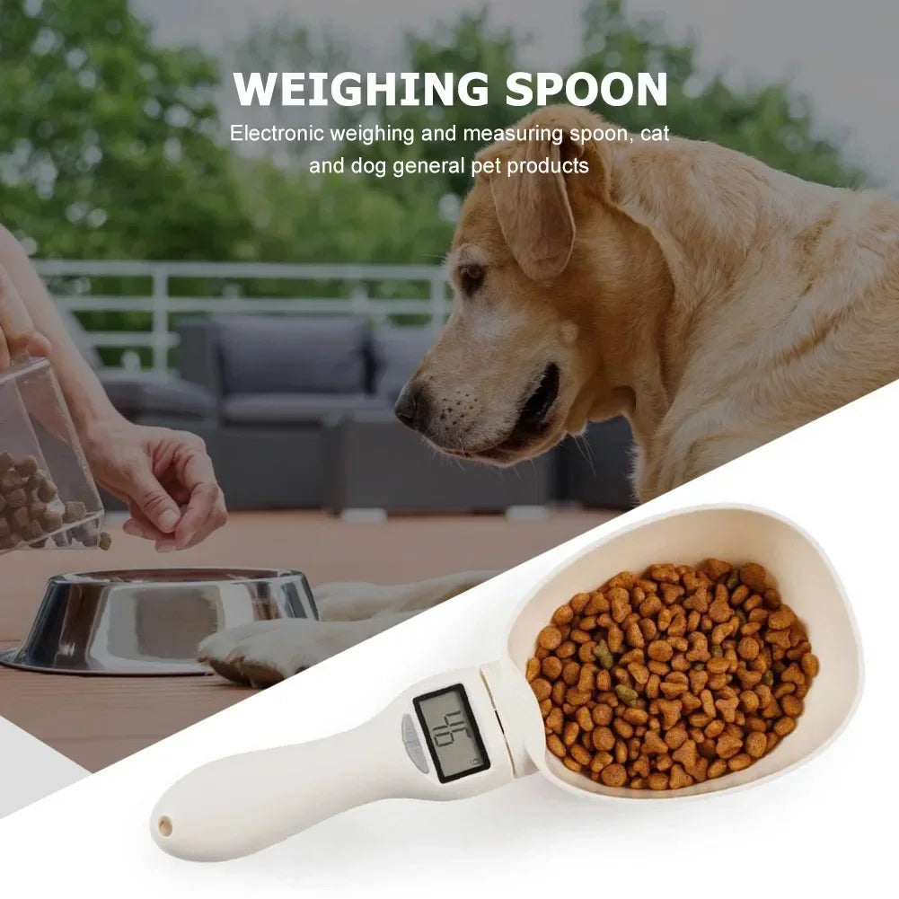 Digital Pet Food Scale Spoon – 800g Dog & Cat Measuring Pet Food Scale Oasis Select