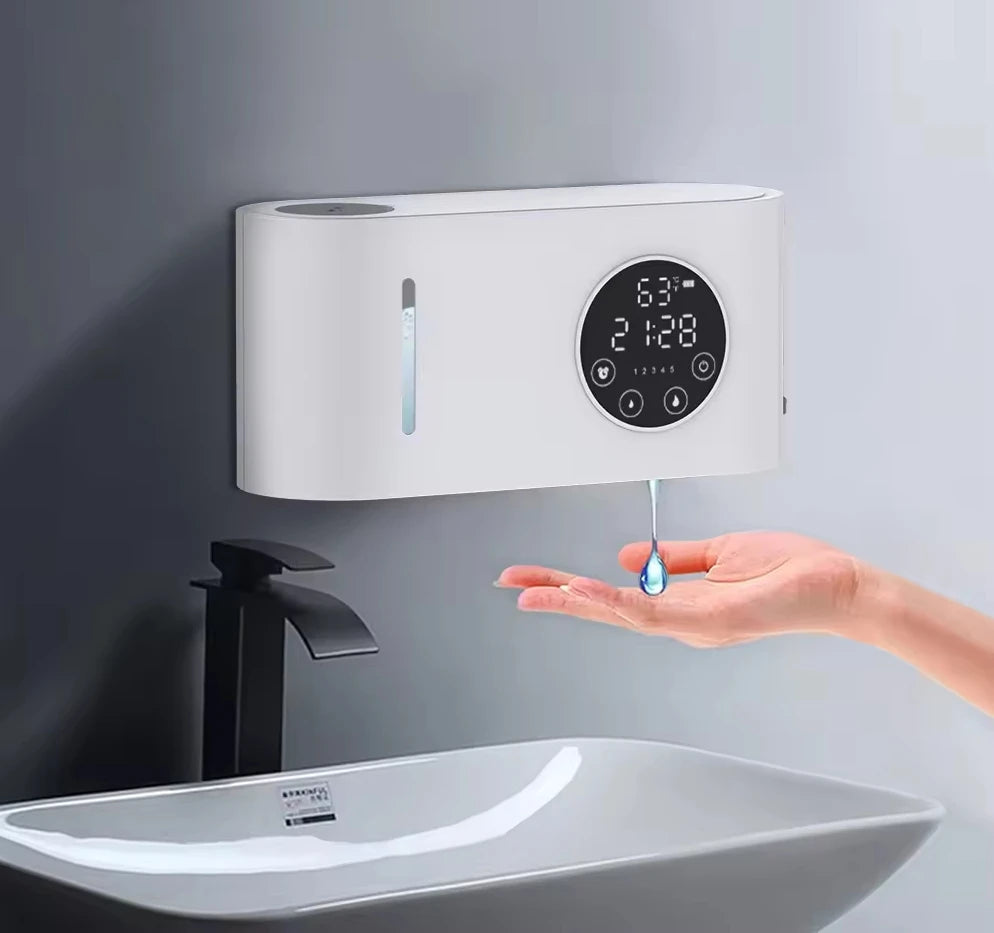 Smart Touchless Foam Soap Dispenser – Wall Mount USB LED
