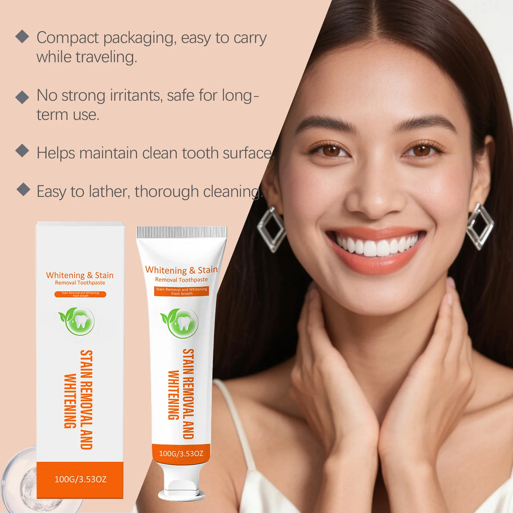 Whitening Toothpaste – Stain Removal, Fresh Breath & Gum Care Whitening Toothpaste Oasis Select