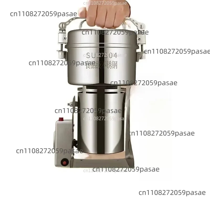 Electric Herb & Grain Grinder – Ultra-Fine Stainless Steel Mill