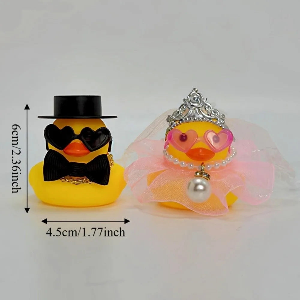 Bride & Groom Duck Ornament Set | Wedding Favors & Decor