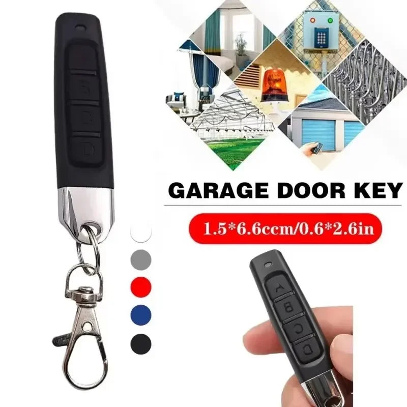 1/50pcs 433mhz Remote Control Duplicator Universal Remote key Copy Clone Replacement Garage Door Keychain 433.92Mhz Transmitter Oasis Select