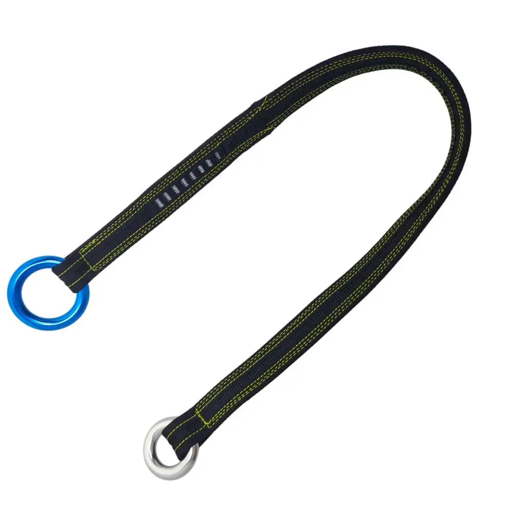 22KN Tree Work Arborist Climbing Rope Friction Saver Loop Belt Sling Wide Flat Nylon Tree Slings Oasis Select