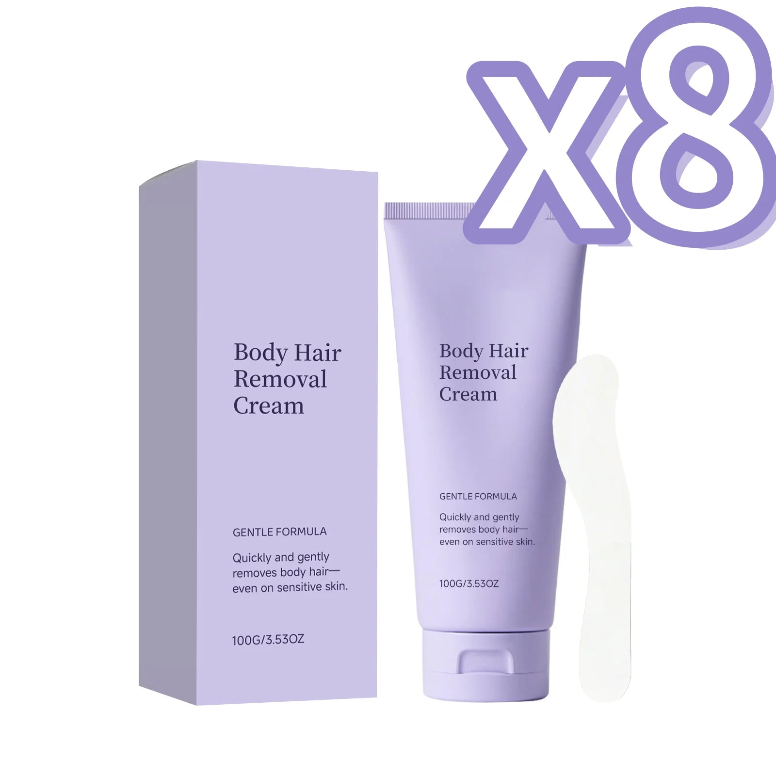 Avocado Body Hair Removal Cream Effective Remove Gentle Hair Removal Reduce Redness Smoothing Skin Easy Apply Hair Remove Creams Oasis Select 100g Boxed X 8PCS