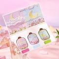 MEIDIAN 3-Piece Floral Solid Balm Perfume Gift Set for Women Solid Balm Perfume Oasis Select Flower Season
