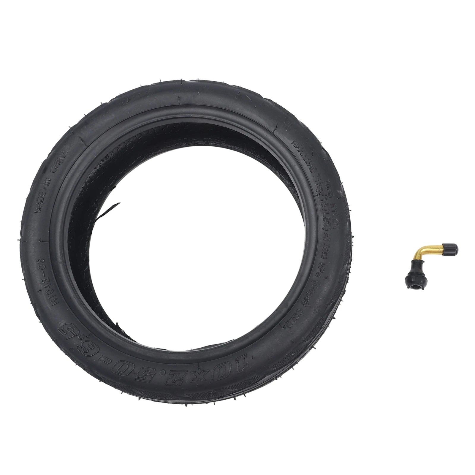 Versatile Performance 10 Inch Tubeless Tyre Enhances Riding Experience of For Ninebot Max G30 Electric Scooter Oasis Select Tire bent nozzle