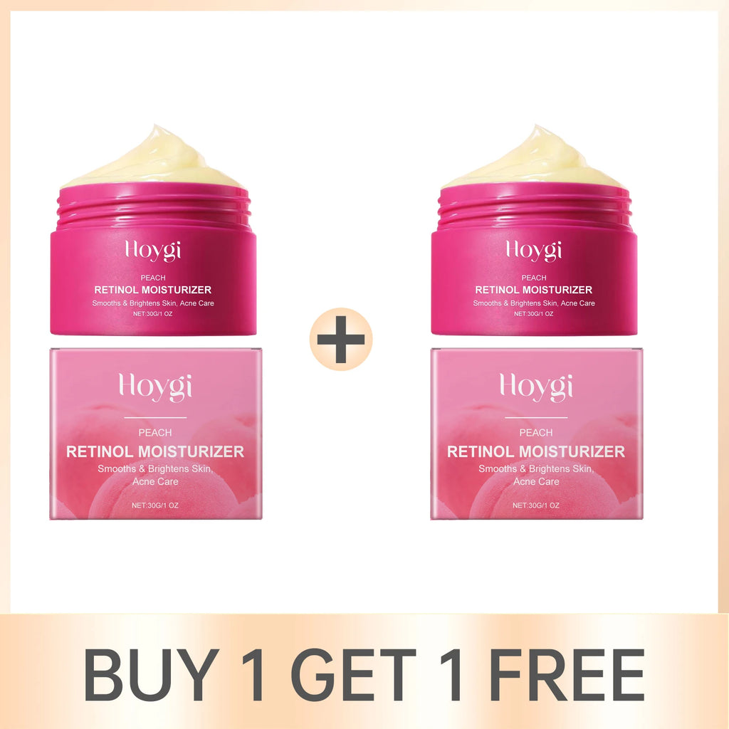 Peach Retinol Cream – Brightening, Anti-Acne & Moisturizer 30g Retinol Face Cream Oasis Select Buy 1 Get 1 Free