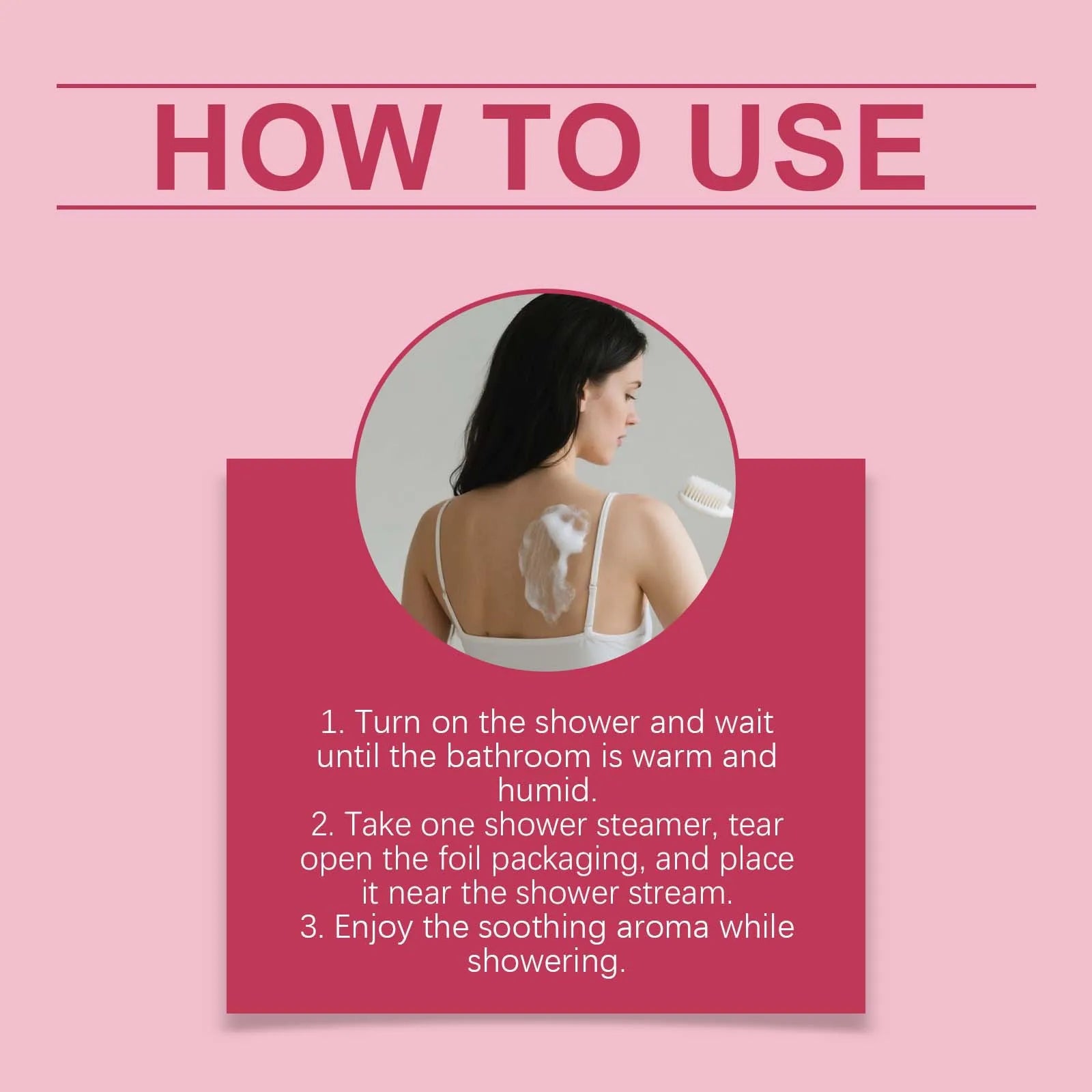 Jaysuing Rose Aromatherapy Shower Tablets – 8pc Gift Box Aromatherapy Shower Tablets Oasis Select