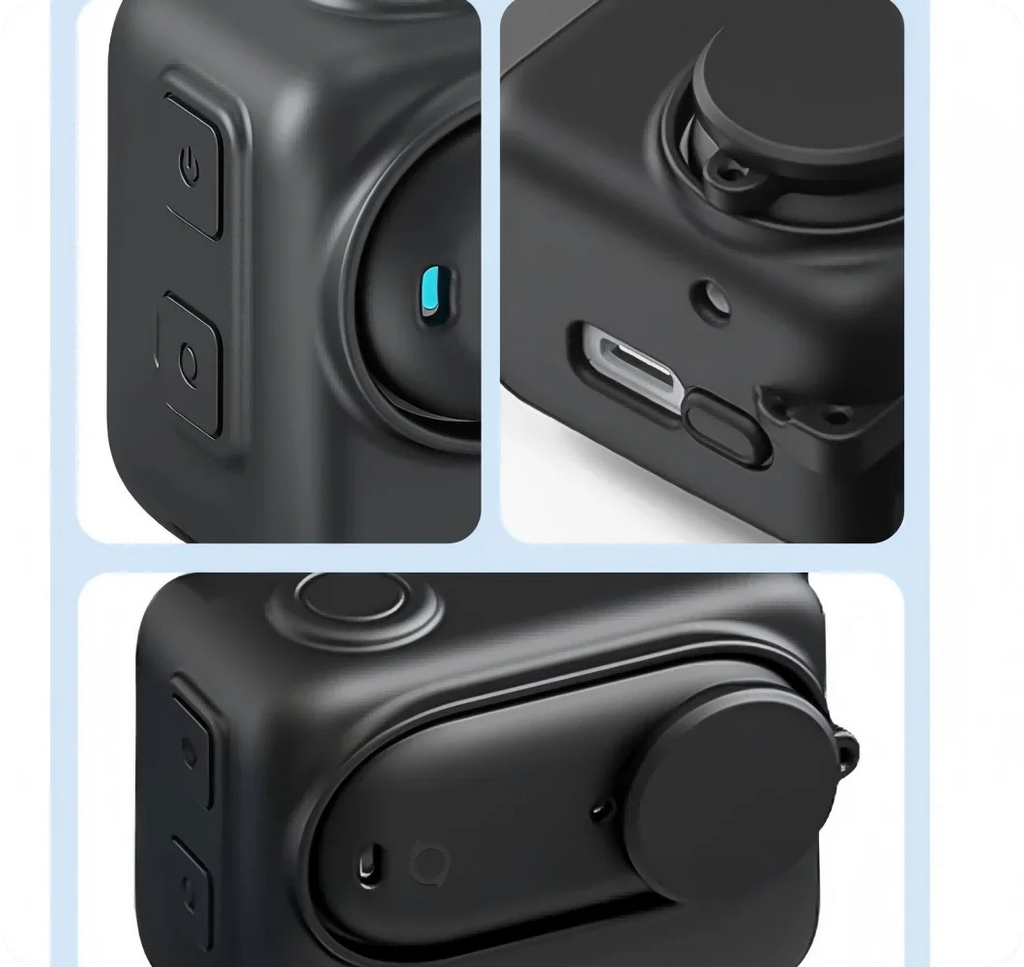 Silicone Case & Lens Cap for Insta360 GO 3 / GO 3S