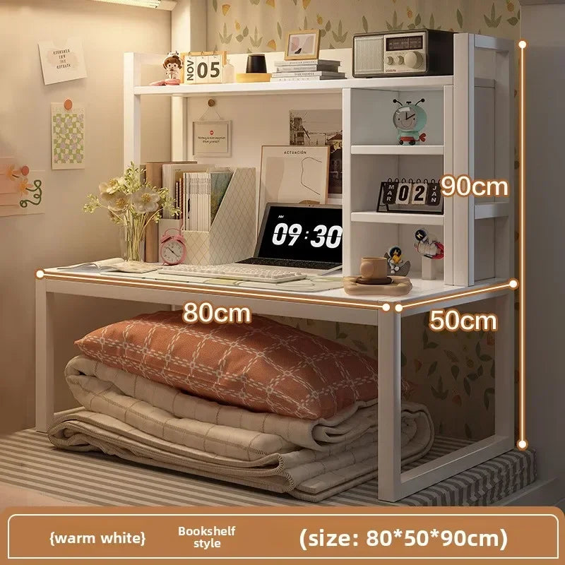 Multi-functional Bed Computer Desk Desk Bookshelf Bedside Notebook Table Oasis Select Bookshelf D