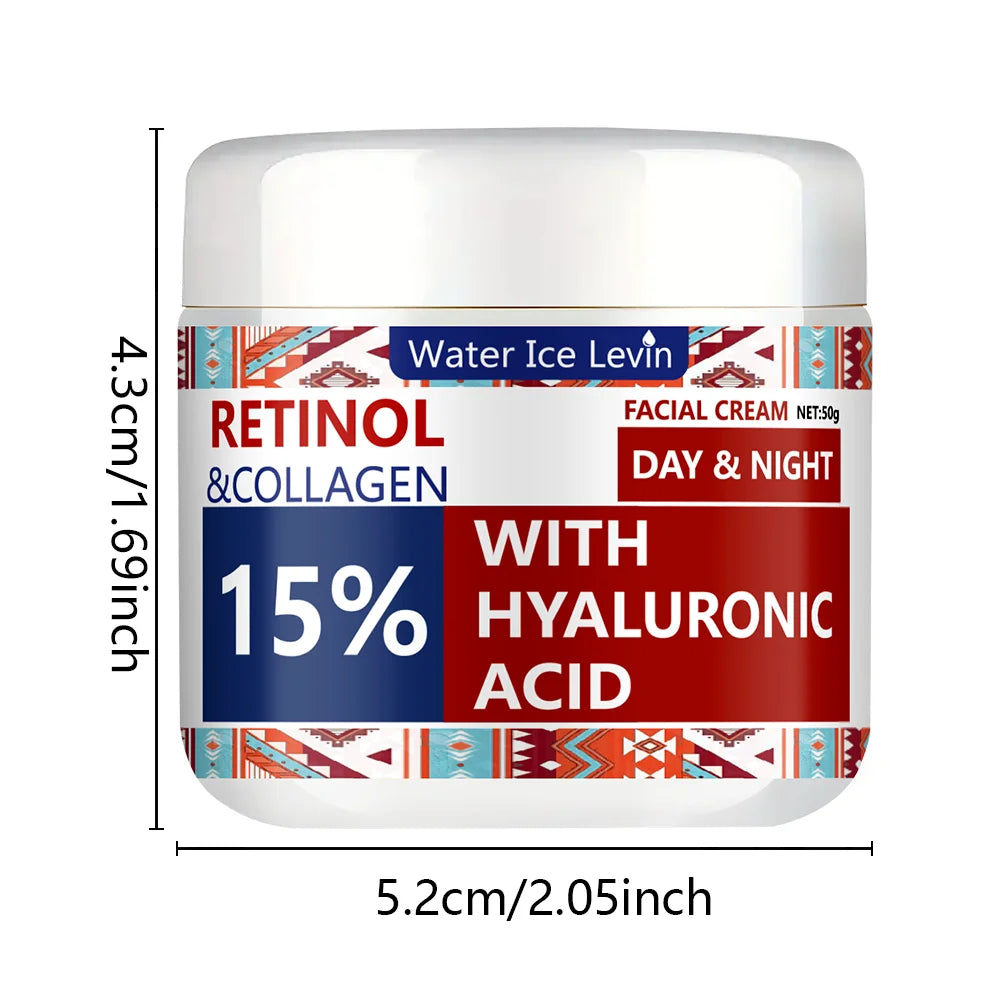 Retinol & Collagen Firming Face Cream – Lifting & Brightening 50g Anti-Aging Face Cream Oasis Select