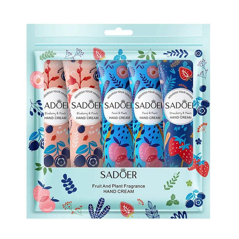 SADOER 15-Pc Avocado Sakura Hand Cream Set – Moisturizing Hand Cream Set Oasis Select
